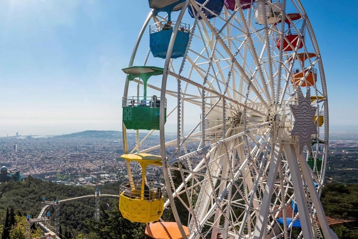 Barcelone : Billet d'entrée au parc d'attractions Tibidabo