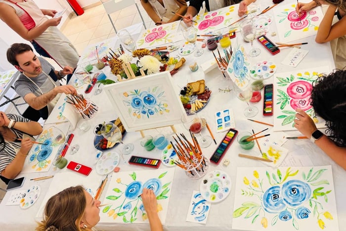 Aquarell-Workshop & Wein-Entdeckung