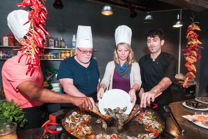 Paella kookervaring & Boqueria markttour