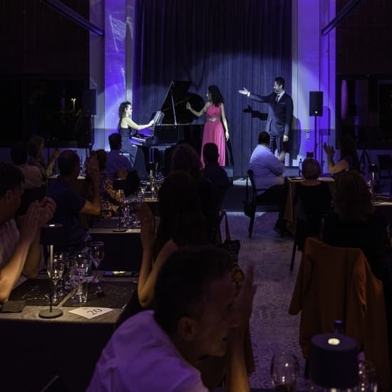 Cena con ópera y visita guiada en Mas Ravetllat-Pla