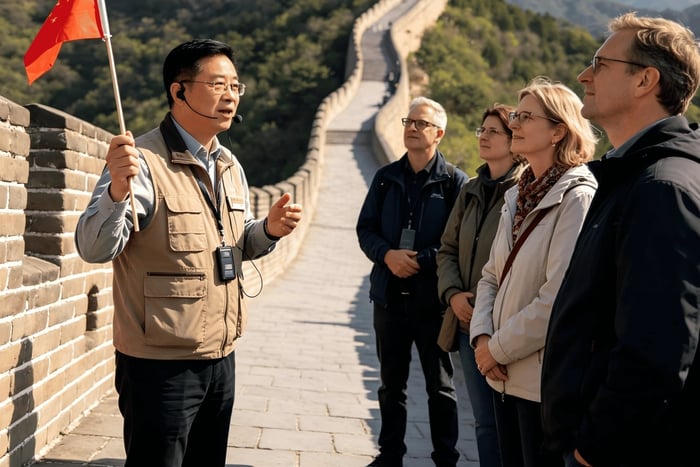 Badaling Grote Muur, tour met gids