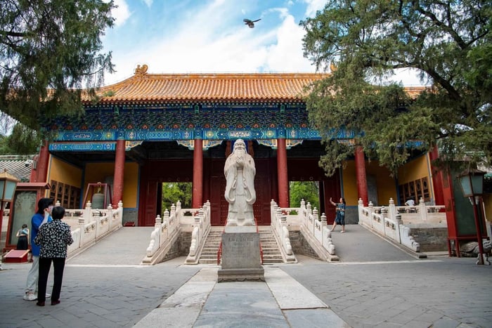 Beijing: Inträdesbiljett till Konfuciustemplet i Peking