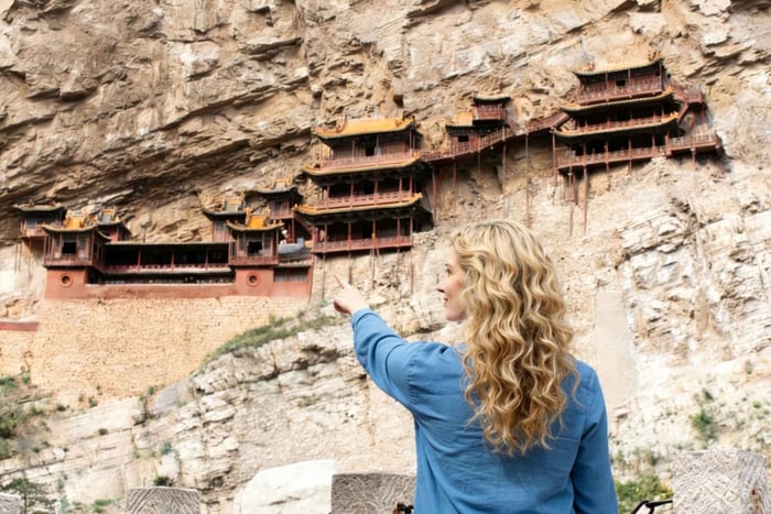 Beijing: Bullet Train Tour naar Hangende Tempel en Yungang Grottoes