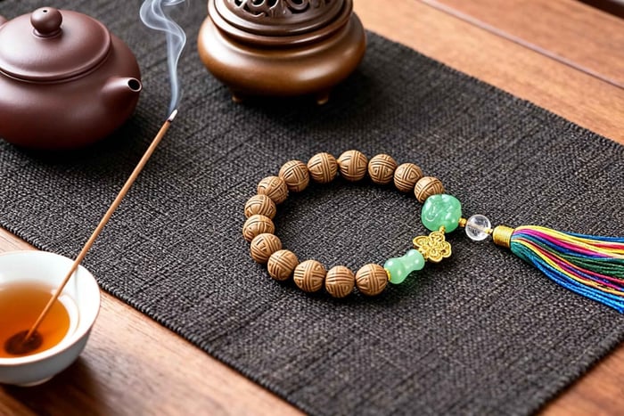 Pequim: Fazer pulseiras perfumadas chinesas