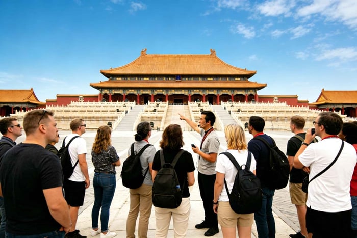 Beijing: Forbidden City byvandring med entrébilletter