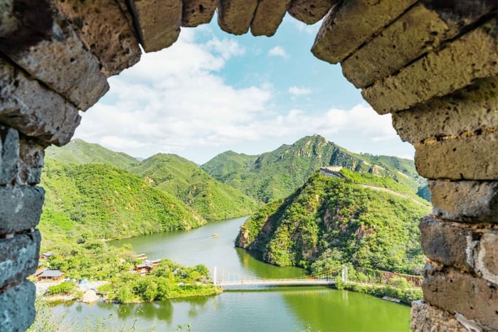 Beijing: Huanghuacheng Lakeside Great Wall bustour/privétour