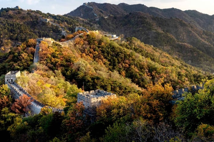 Pechino: tour privato VIP della Grande Muraglia di Mutianyu con hot pot