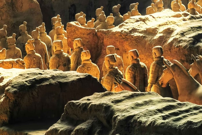 De Pékin à Xi'an : visite de l'armée en terre cuite avec aller-retour en train à grande vitesse
