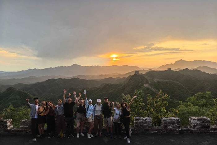 Jinshanling Great Wall Sunset Hike with Pickup