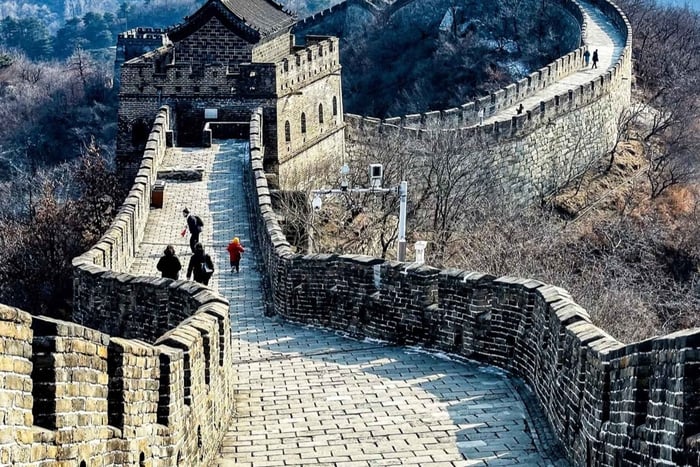 Peking: Mutianyun Kiinan muurin pääsylippu (vähemmän ihmisiä)