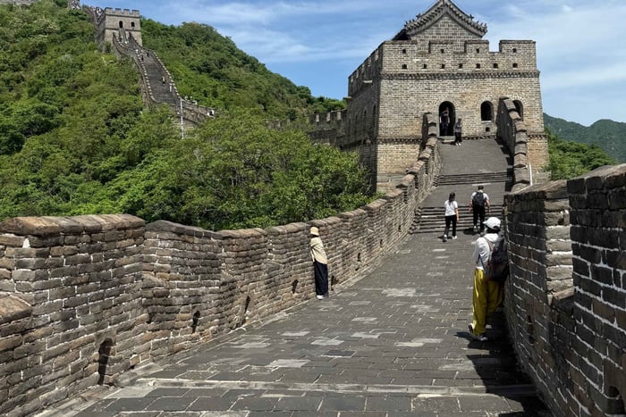 Mutianyu Great Wall+Silk Factory Private Tour