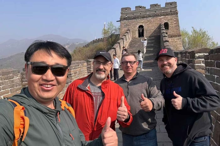 Mutianyu GW-tur i lille gruppe med guide, afhentning, billet og frokost
