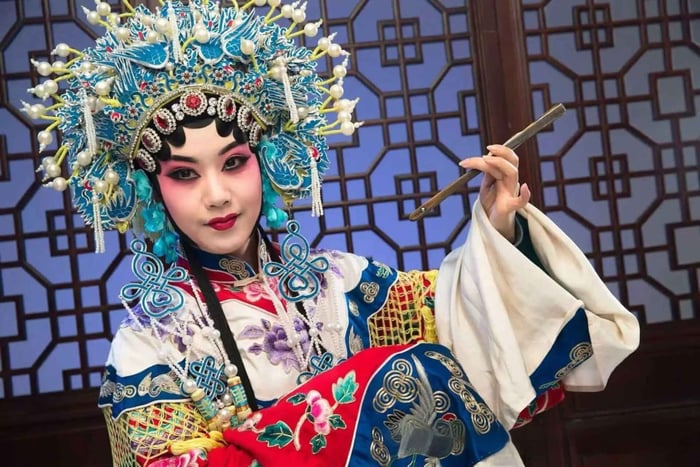 Serata dell'Opera di Pechino presso l'ex Residenza di Mei Lanfang