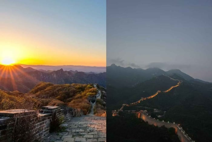 Privétocht naar de Grote Muur bij Mutianyu, all-inclusive, dag of zonsondergang