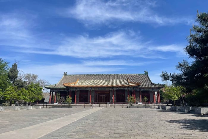 Cours de taiji dans la cour de Hutong