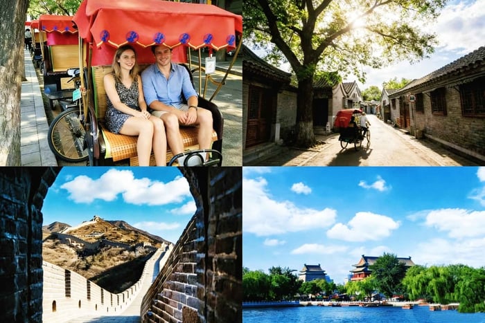 Water Great Wall, Lama Temple & Houhai Hutong Tour