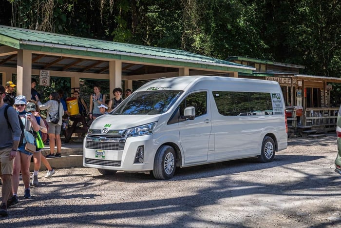 Belize: Flyplasstransport til San Ignacio by