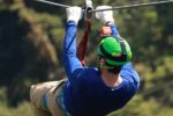 Belize: Zip Line Canopy i Cave Tubing Tour
