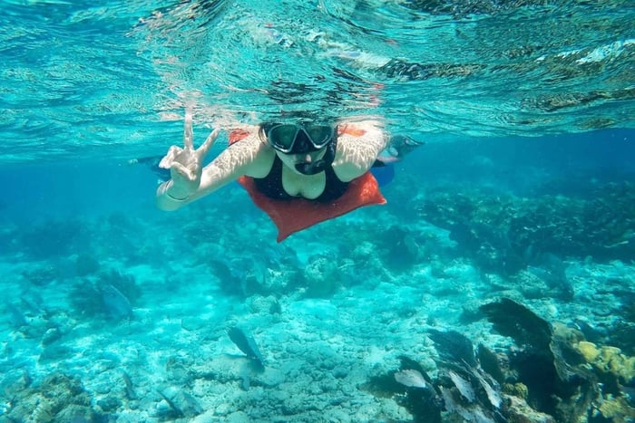 Caye Caulker: 7 soste per lo snorkeling nella barriera corallina del Belize