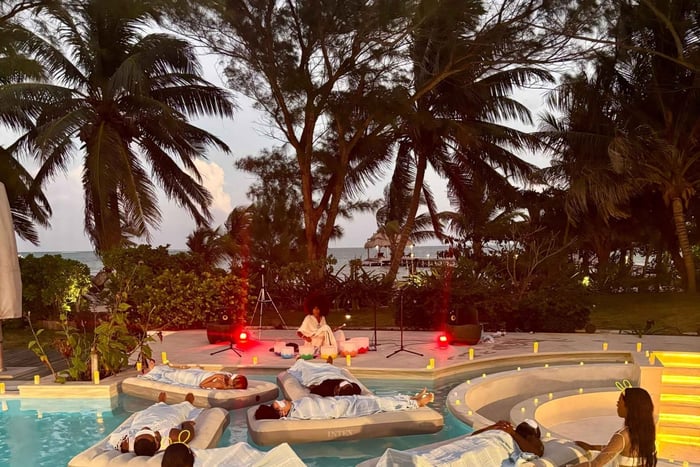 Float & Glo™ Luxury Floating Sound Bath — San Pedro, Belize