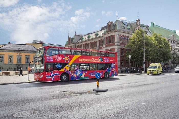 Bergen: Sightseeing Hop-On Hop-Off Busstur