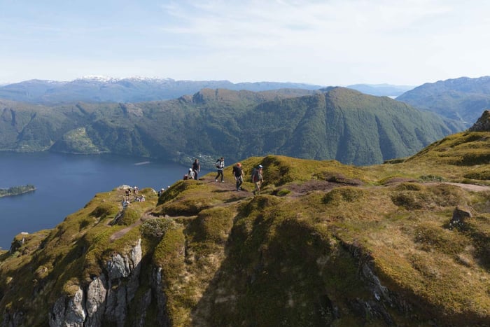 Bergen: Privéwandeling door het fjord met gids