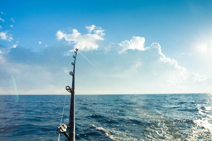 viaje de pesca en alta mar
