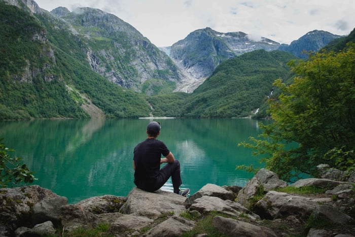 Vanuit Bergen: Folgefonna Nationaal Park & Gletsjermeer Tour