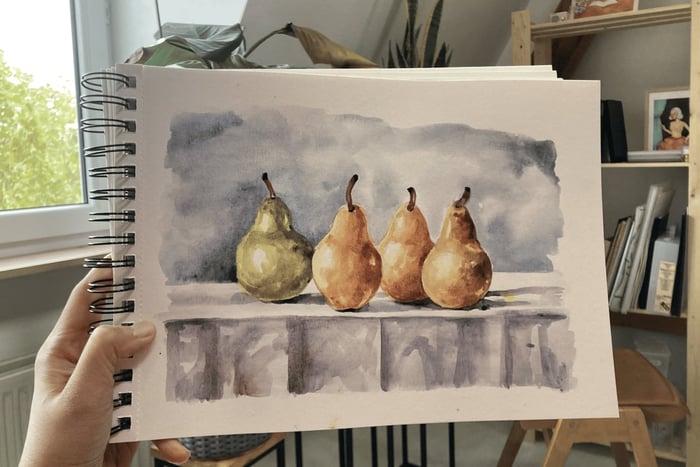 Art Class Watercolor Painting Class