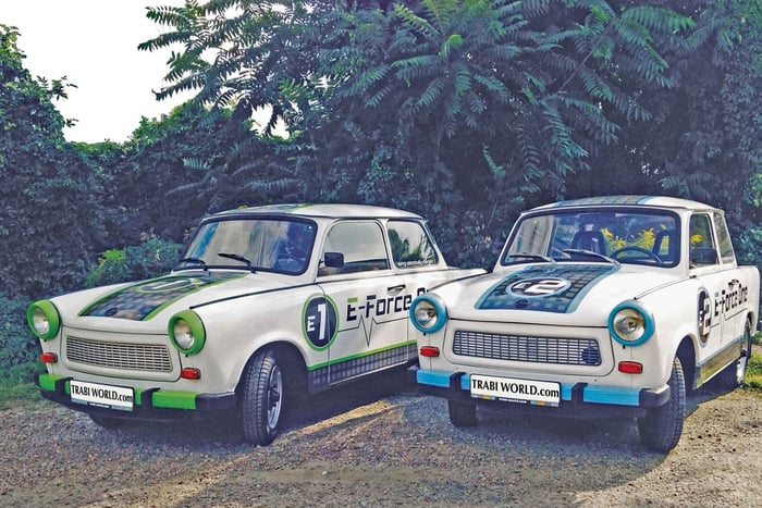 Berlin: E-Trabi City Tour