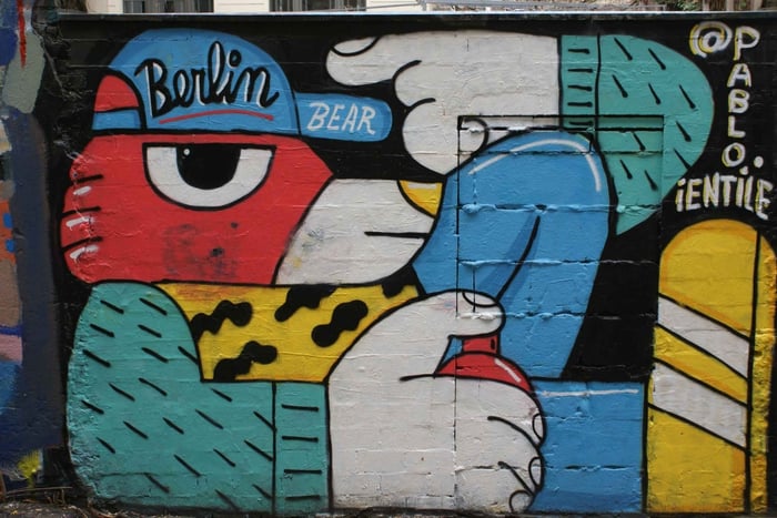 Berlin Wall: Sunset Tour in Italian