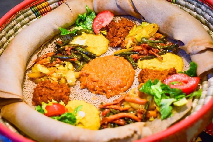 Berlijn: Ethiopische veganistische kookervaring
