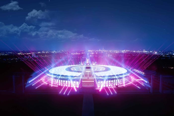 Festival of Lights Upgrade en el Estadio Olímpico de Berlín