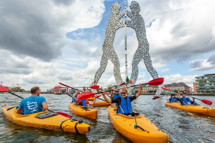 Berlino: tour guidato in kayak sul fiume Sprea