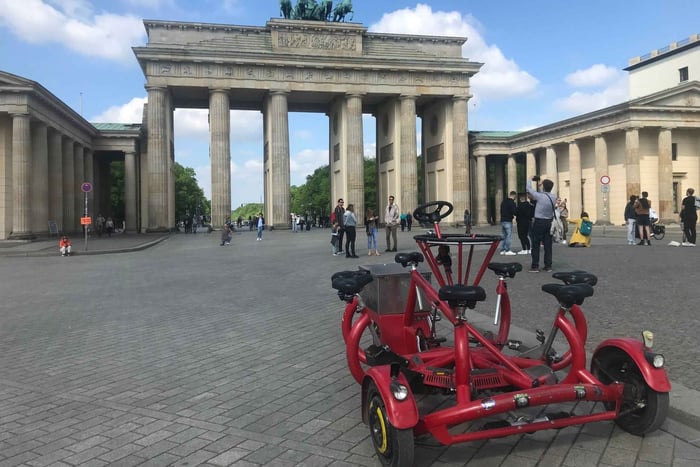 Jetbike Berlin fun bike beer bike