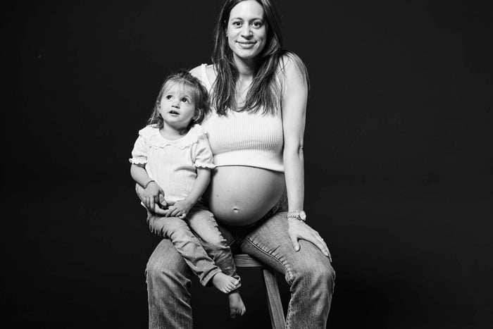 Private Black-and-White Photo Shoot in a Professional Photo Studio