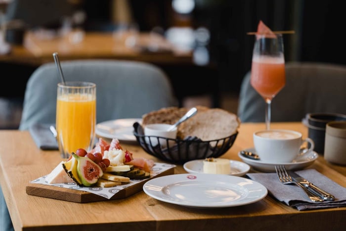 Fine Dining Breakfast with Champagne in Schoneberg