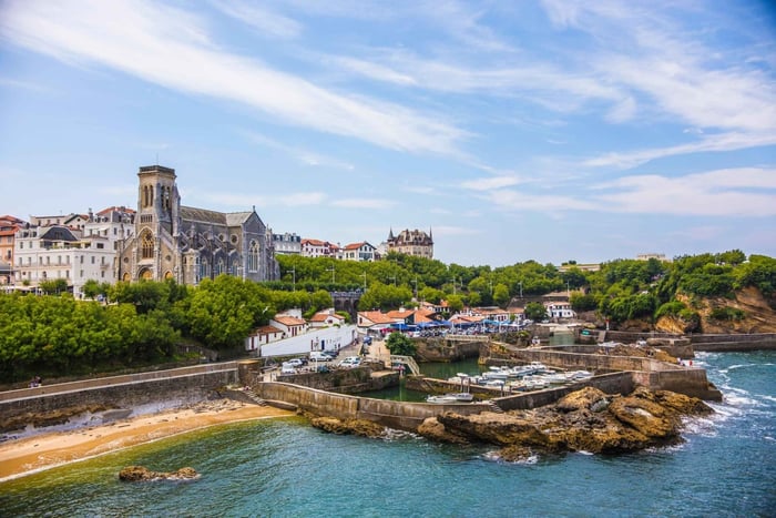 Biarritz: Expresspromenad med en lokalbo på 60 minuter
