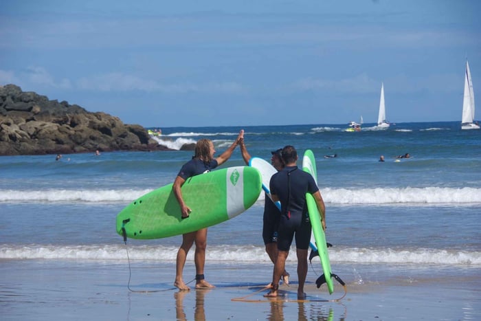 Surfunterricht in Bidart/Biarritz - Inklusive Ausrüstung