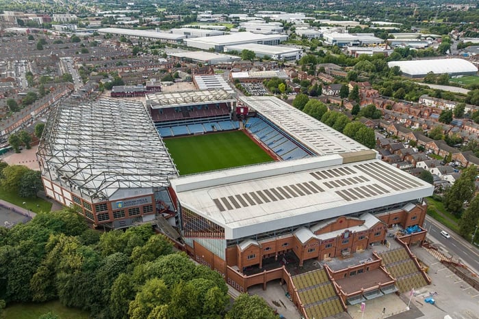 Birmingham: Aston Villa FC Football Game at Villa Park