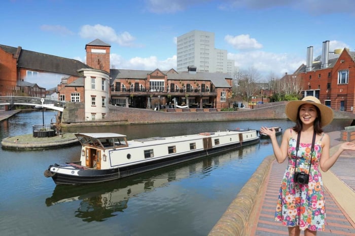 Tour della Città Vecchia di Birmingham con biglietti per la crociera sui canali