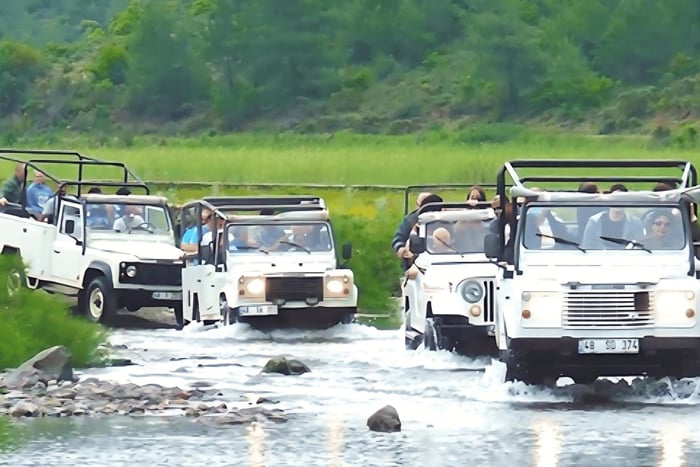 Safari in jeep a Bodrum dal porto crociere di Bodrum