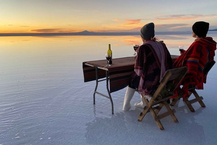 Depuis La Paz : circuit d'un jour et d'une nuit au Salar d'Uyuni en avion