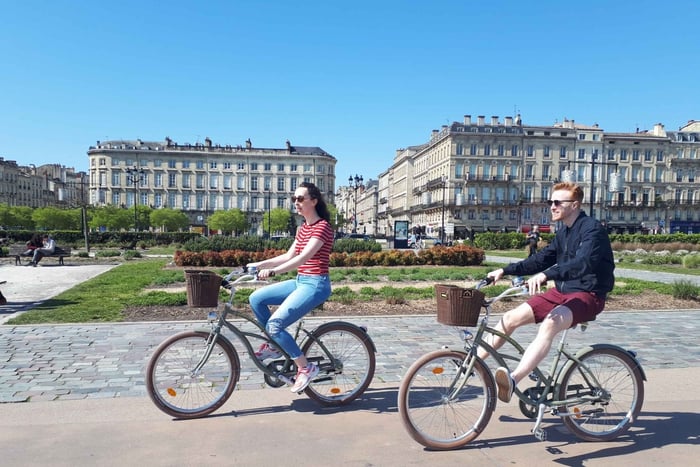 Bordeaux: Geführte Fahrradtour