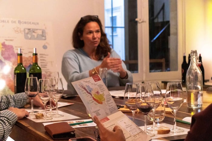Bordeaux: Vintur med blandingsverksted hele dagen