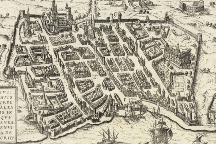 Guided tour of Bordeaux in the Middle Ages in 1492