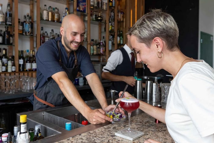 cocktailworkshop och speciell alkoholfri mixologi