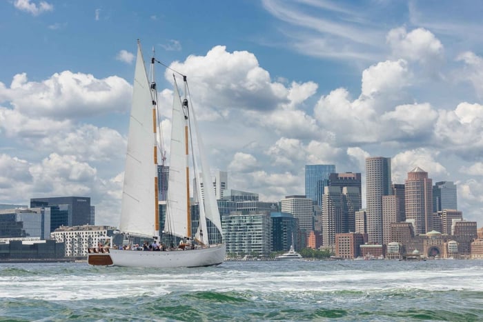 Boston: Segeltörn durch die Innenstadt