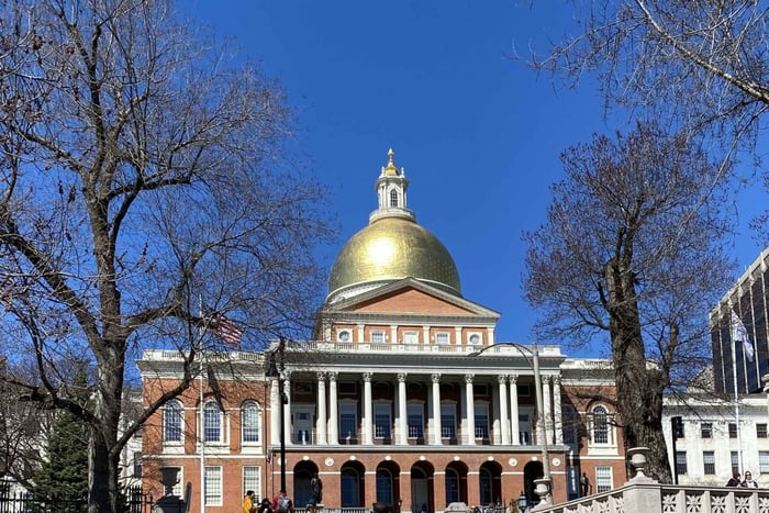 Boston: tour a piedi guidato del Freedom Trail in francese