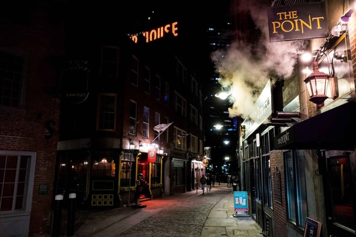 Visite hantée de Boston avec donuts : friandises sucrées et histoires effrayantes